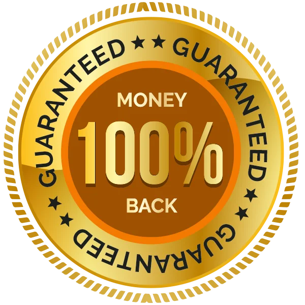 BreathEaseX 60-day money-back guarantee seal