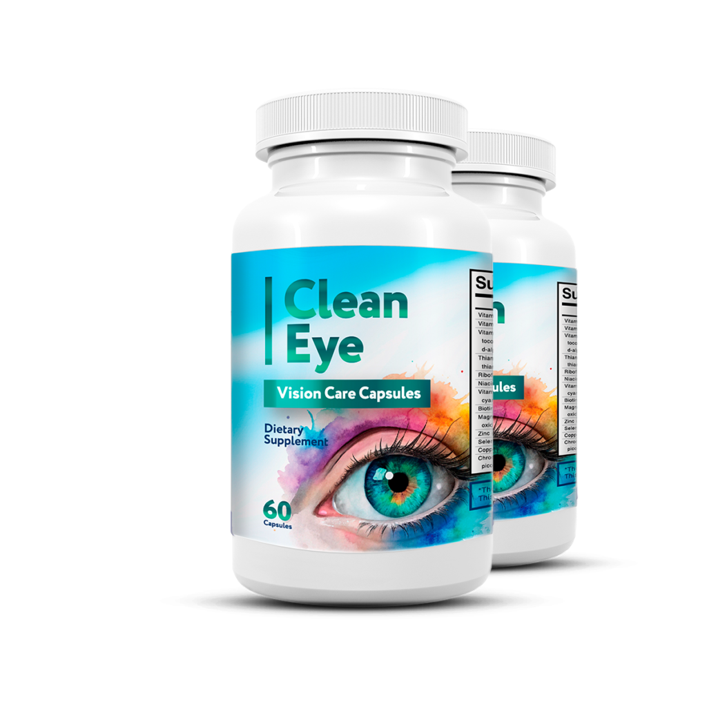 Clean Eye Vision Care Capsules bottles