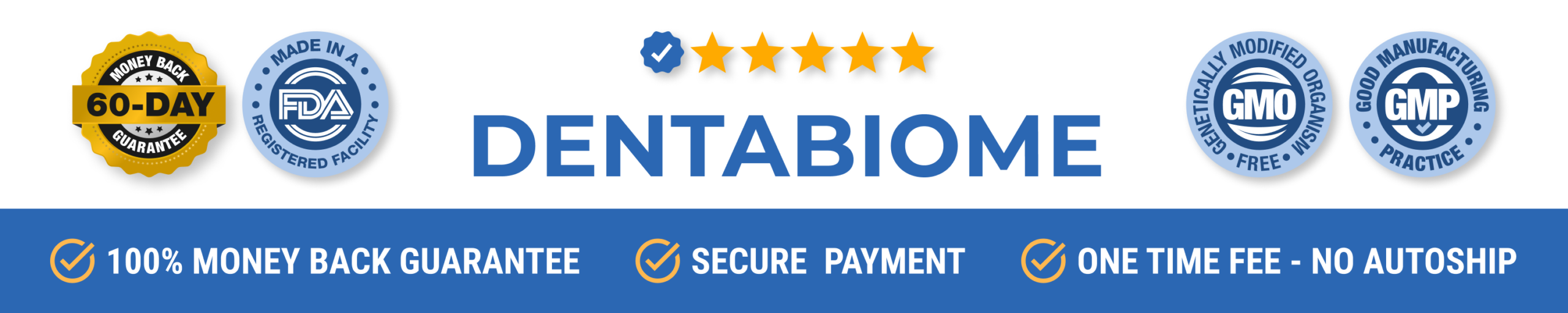 DentaBiome checkout banner