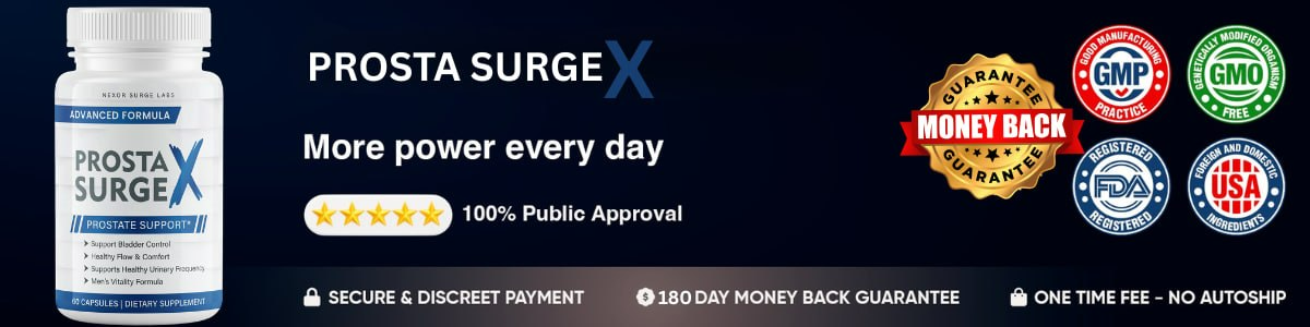 Prosta Surge X – Natural Prostate Support