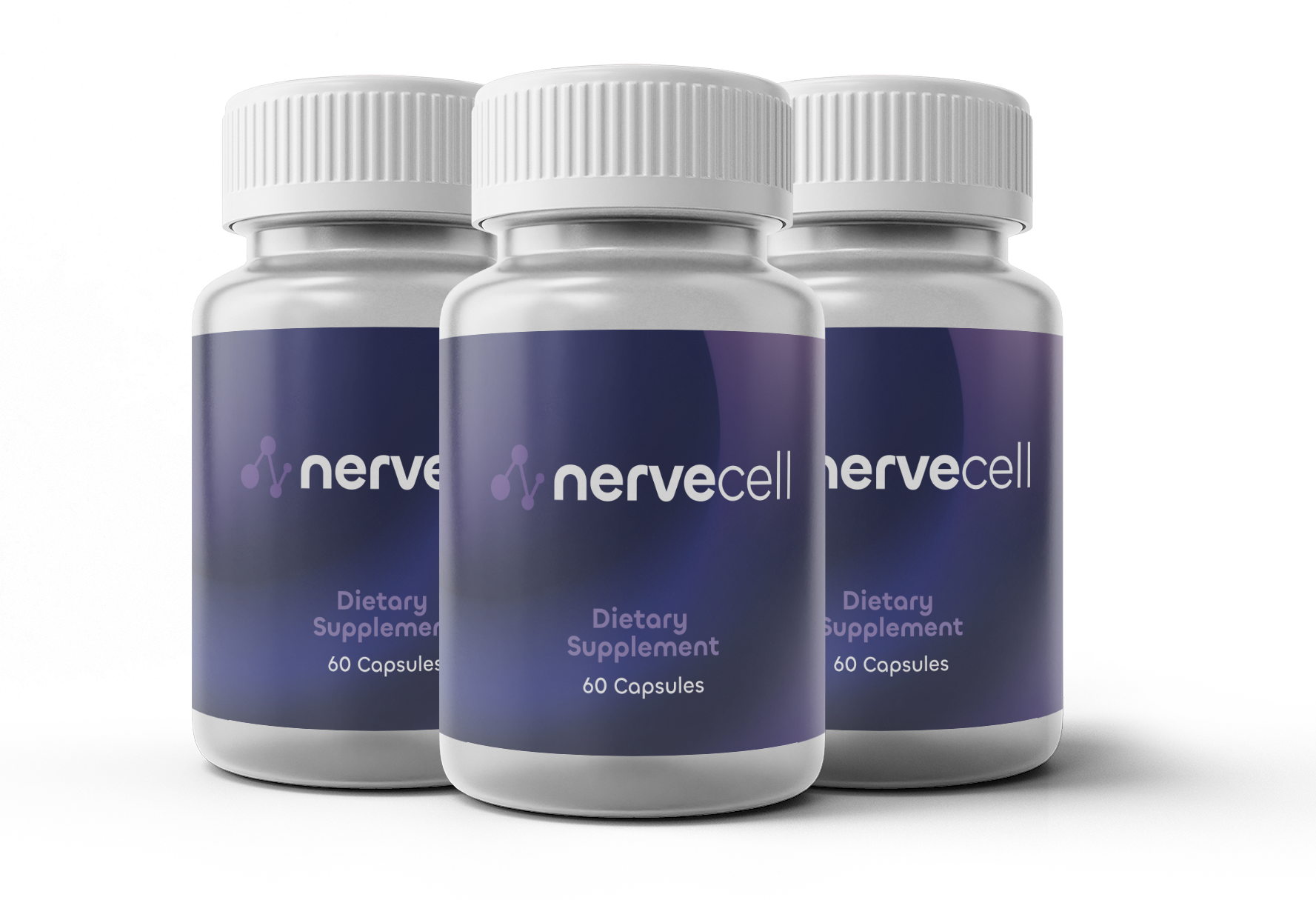 NerveCell bottles — 3 bottle package