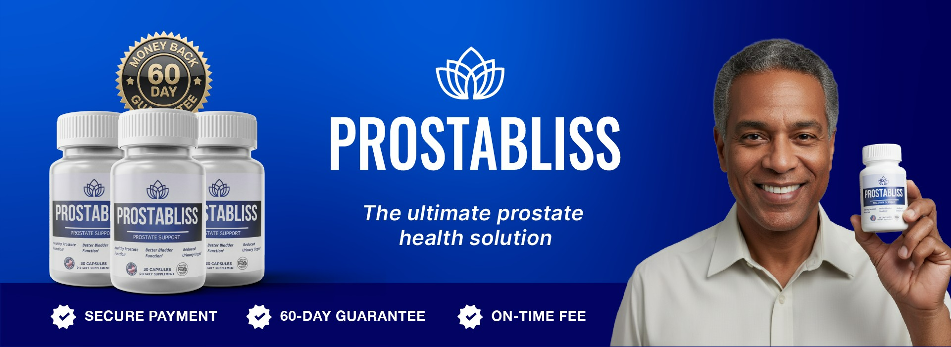Prostabliss — daily prostate and urinary wellness support for men over 40